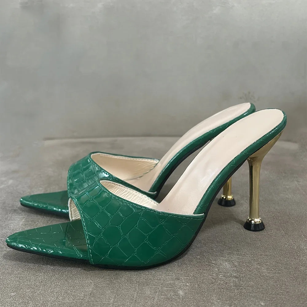 Sandales Glamour Croco